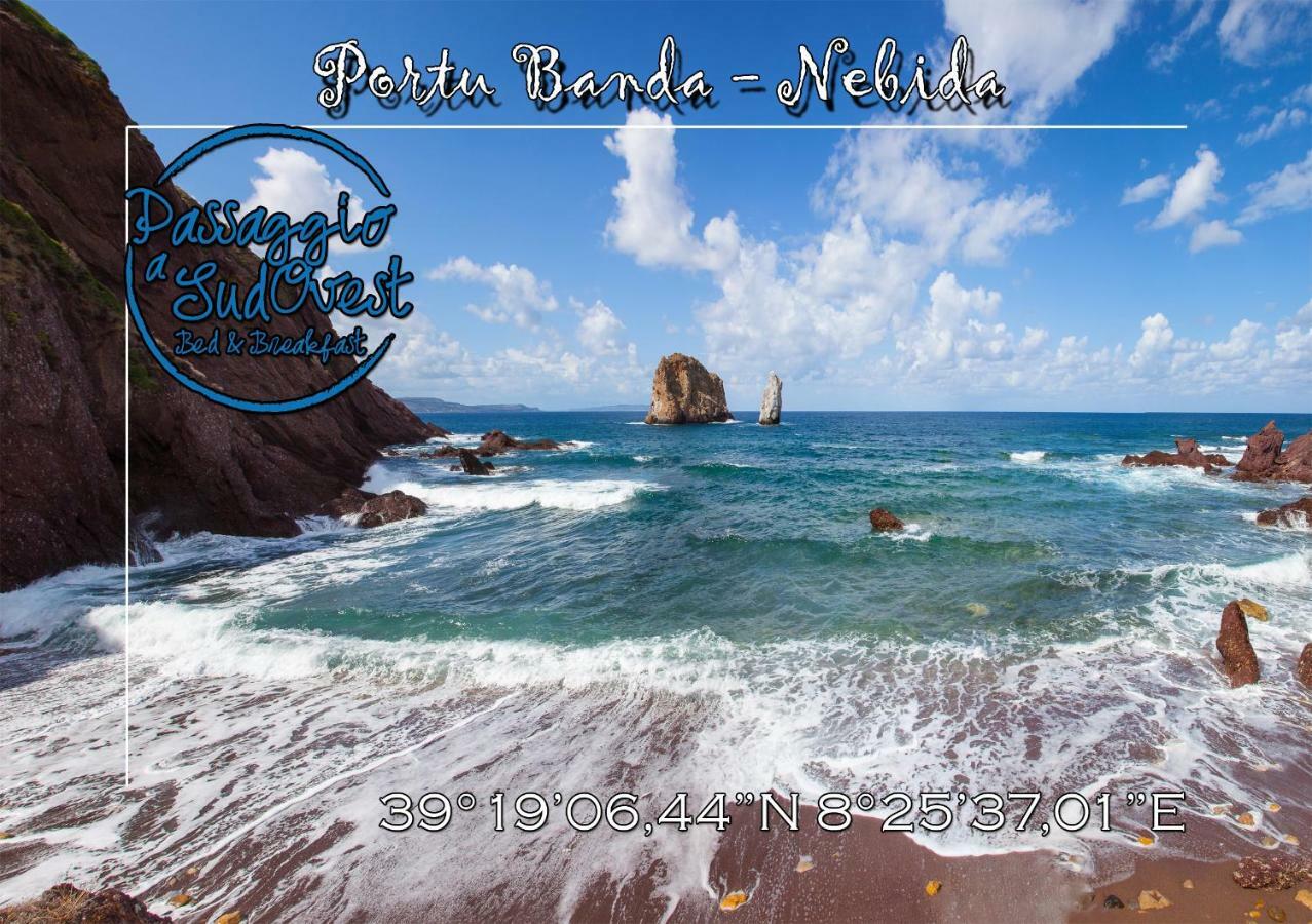 Bed and Breakfast Passaggio A Sud Ovest Iglesias Exterior foto